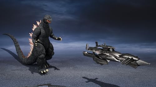 S.H.MonsterArts Godzilla (2004) Radiation Heat Ray Ver. VS New Goutengo