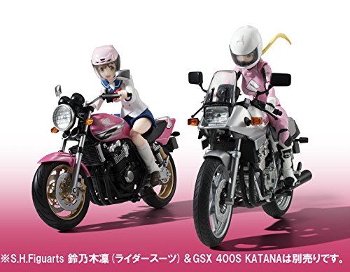 Bandai Tamashii Nations S.H. Figuarts Hane Sakura (Uniform) & CB400 Super Four "Bakuon!!" Action Figure 3 Bandai Tamashii Nations S.H. Figuarts Hane Sakura (Uniform) & CB400 Super Four "Bakuon!!" Action Figure