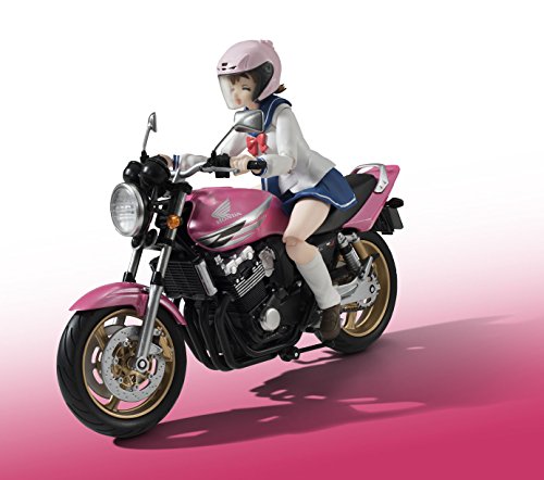 Bandai Tamashii Nations S.H. Figuarts Hane Sakura (Uniform) & CB400 Super Four "Bakuon!!" Action Figure 4 Bandai Tamashii Nations S.H. Figuarts Hane Sakura (Uniform) & CB400 Super Four "Bakuon!!" Action Figure