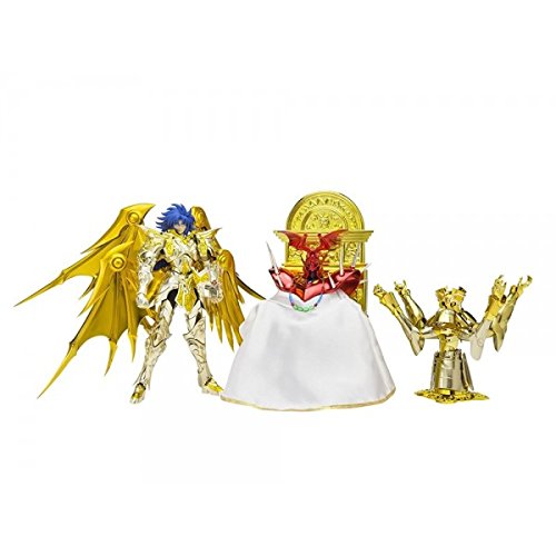 Bandai Tamashii Nations Saint Cloth Myth Ex Gemini Saga (God Cloth) Saga Premium Set "Saint Seiya-Soul of Gold" Action Figure