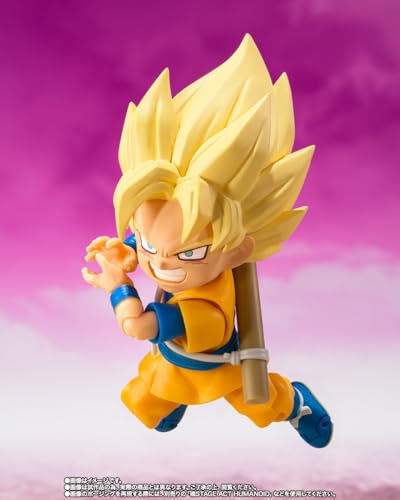 S.H.Figuarts SUPER SAIYAN SON GOKU (Mini) - Dragon Ball DAIMA - 3 S.H.Figuarts SUPER SAIYAN SON GOKU (Mini) - Dragon Ball DAIMA -