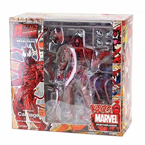 figure complex AMAZING YAMAGUCHI Carnage About 155 mm ABS & PVC painted action figure Revoltech Japan Import 5 figure complex AMAZING YAMAGUCHI Carnage About 155 mm ABS & PVC painted action figure Revoltech Japan Import