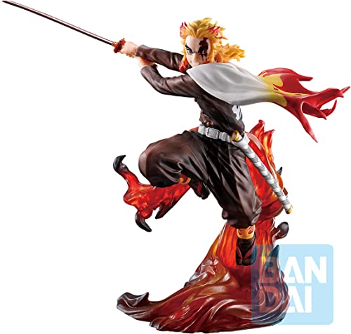 'Kyojuro Rengoku (-Shake The Sword Burn Your Heart-) Demon Slayer: Kimetsu no Yaiba, Bandai Ichibansho Figure