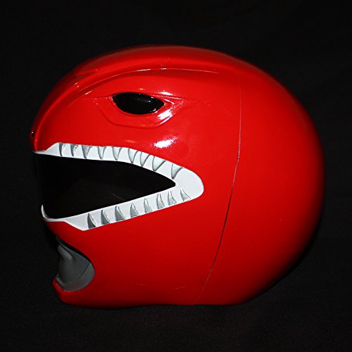 1:1 Scale Halloween Costume Cosplay Mighty Morphin Power Ranger Helmet Mask Red PR02