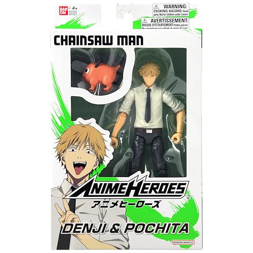 ANIME HEROES - Chainsaw Man - Denji & Pochita Action Figure