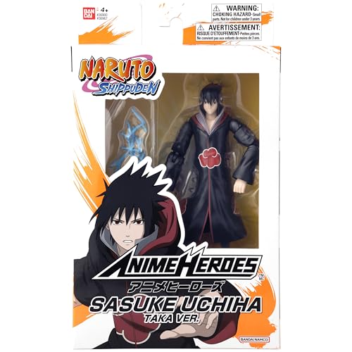 ANIME HEROES - Naruto - Sasuke Uchiha Taka ver. Action Figure 7 ANIME HEROES - Naruto - Sasuke Uchiha Taka ver. Action Figure