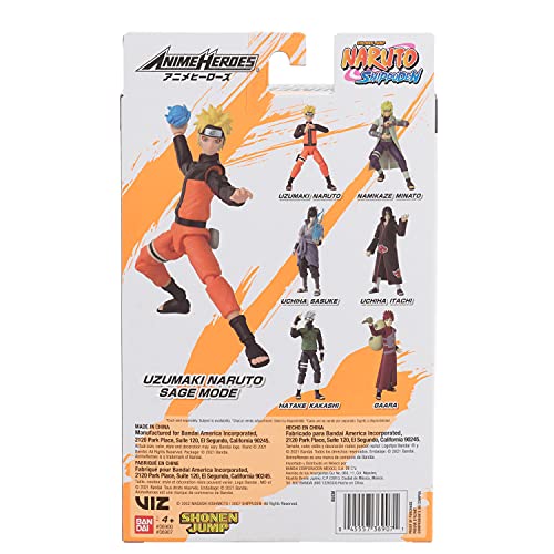 ANIME HEROES - Naruto Shippuden - Naruto Uzumaki Sage Mode Action Figure 8 ANIME HEROES - Naruto Shippuden - Naruto Uzumaki Sage Mode Action Figure