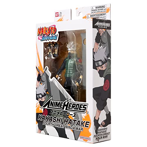 ANIME HEROES - Naruto Shippuden - Hatake Kakashi Fourth Great Ninja War Action Figure 9 ANIME HEROES - Naruto Shippuden - Hatake Kakashi Fourth Great Ninja War Action Figure