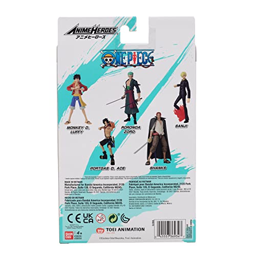 ANIME HEROES - One Piece - Portgas D. Ace Action Figure 9 ANIME HEROES - One Piece - Portgas D. Ace Action Figure