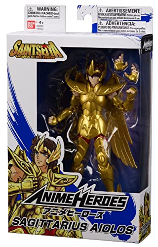 ANIME HEROES - Saint Seiya: Knights of The Zodiac - Sagittarius Aiolos Action Figure 7 ANIME HEROES - Saint Seiya: Knights of The Zodiac - Sagittarius Aiolos Action Figure
