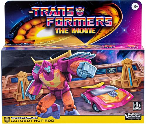 Transformers The 1986 Movie G1 Retro Reissue Autobot Hot Rod 6.0 in Action Figure Exclusive 3 Transformers The 1986 Movie G1 Retro Reissue Autobot Hot Rod 6.0 in Action Figure Exclusive