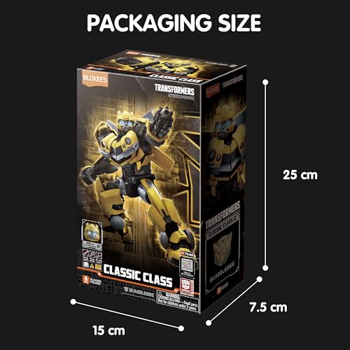 BLOKEES Transformers Classic Class Model Kit | Bumblebee Action Figure Building Toy for Kids | Ages 12+ 3 BLOKEES Transformers Classic Class Model Kit | Bumblebee Action Figure Building Toy for Kids | Ages 12+