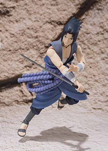 Bandai Tamashii Nations Naruto Shippuden Sasuke Uchiha S.H. Figuarts Action Figure (Itachi Battle)