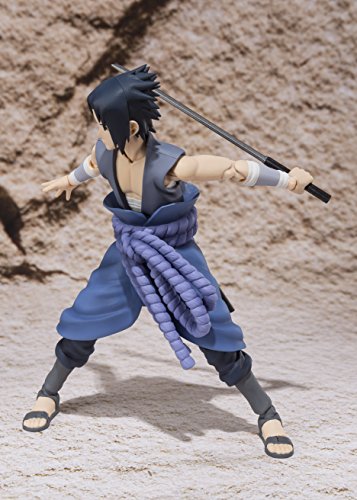 Bandai Tamashii Nations Naruto Shippuden Sasuke Uchiha S.H. Figuarts Action Figure (Itachi Battle)