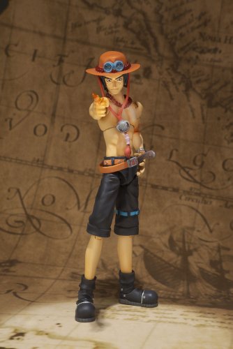 Bandai Souchaku Henshin S.H. Figuarts Action Figure Portgas D. Ace One Piece