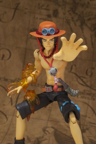 Bandai Souchaku Henshin S.H. Figuarts Action Figure Portgas D. Ace One Piece
