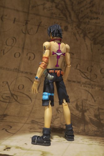 Bandai Souchaku Henshin S.H. Figuarts Action Figure Portgas D. Ace One Piece