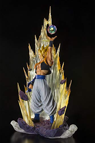 Bandai - Figurine DBZ - Super Saiyan Gogeta Fusion Reborn Figuarts Zero 28cm - 4573102608581 4 Bandai - Figurine DBZ - Super Saiyan Gogeta Fusion Reborn Figuarts Zero 28cm - 4573102608581